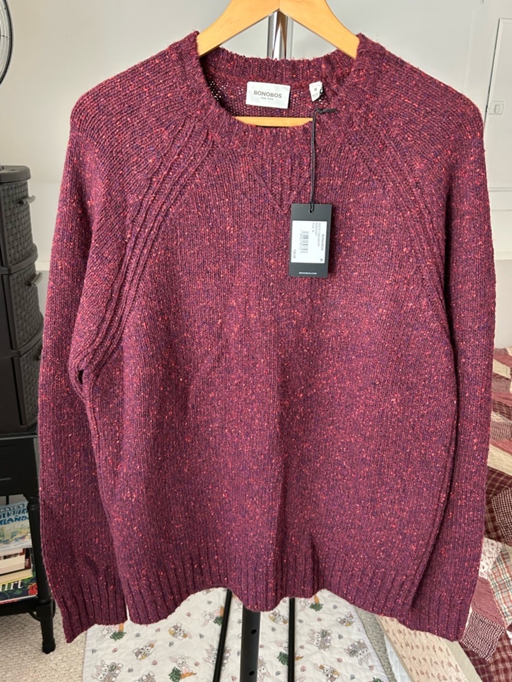Bonobos Crewneck Sweater Wool NWT